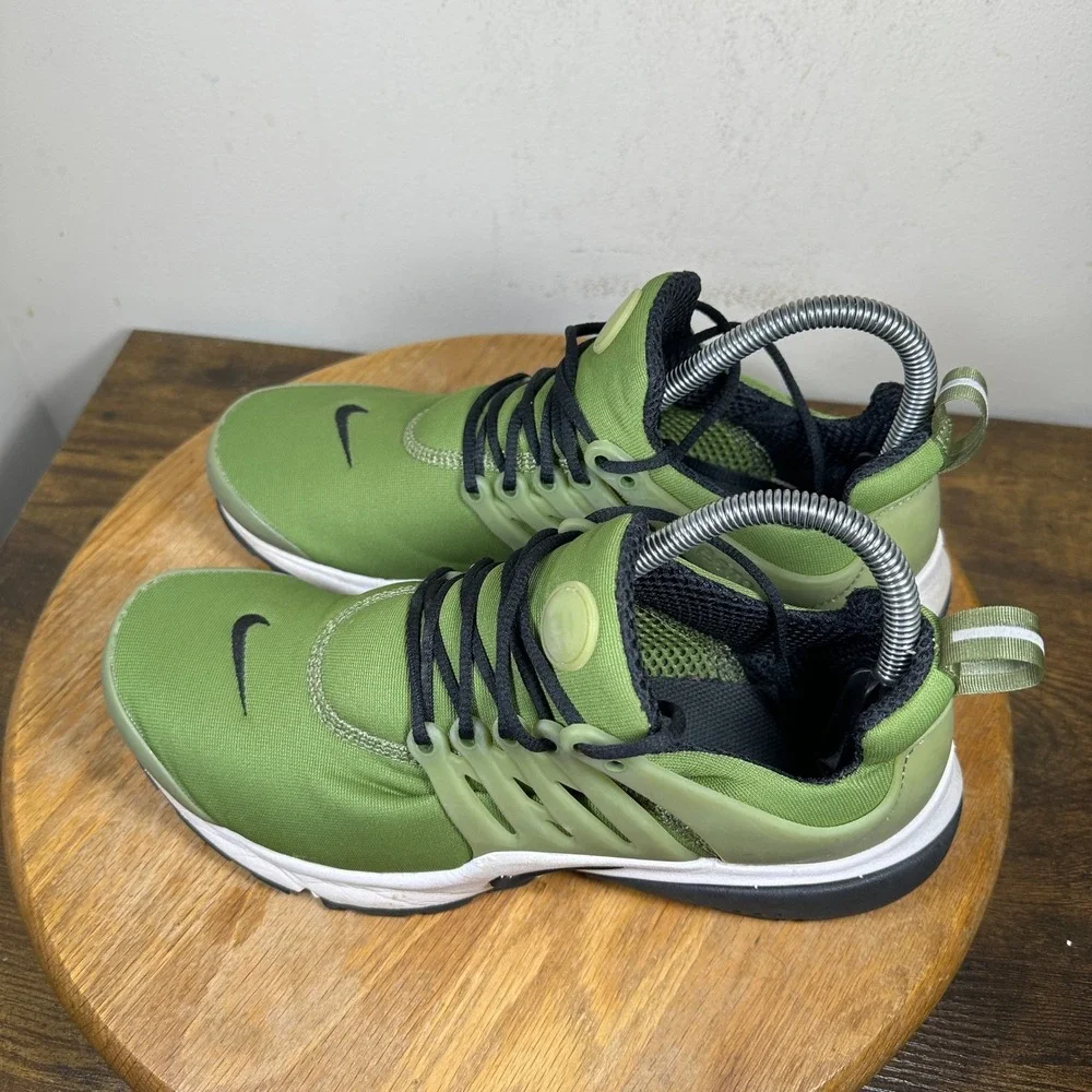 Nike Air Presto Womens 9 Olive Green Black Running Shoes 846440-996 - Picture 8 of 8
